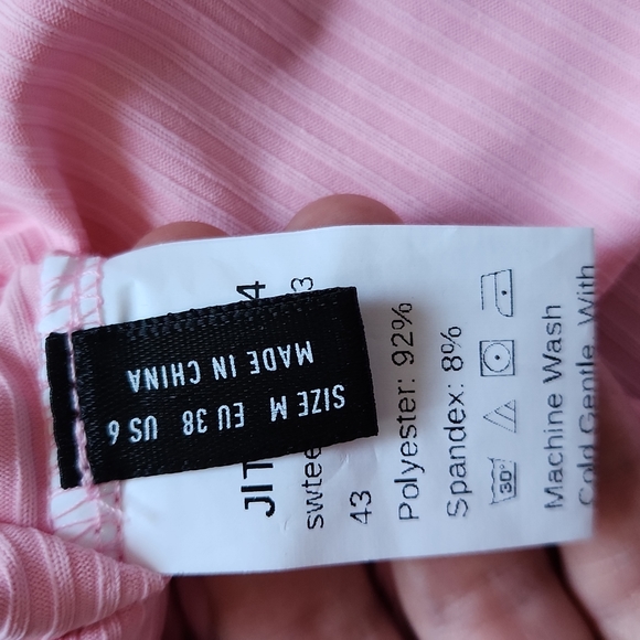 Pink t-shirt, sz M, NWOT - Picture 4 of 7